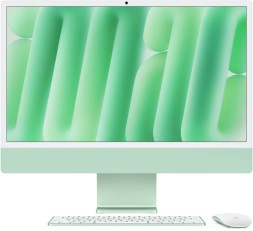 Apple iMac 24" Retina 4,5K (M4 10C CPU, 10C GPU) 32/512GB SSD, зеленый
