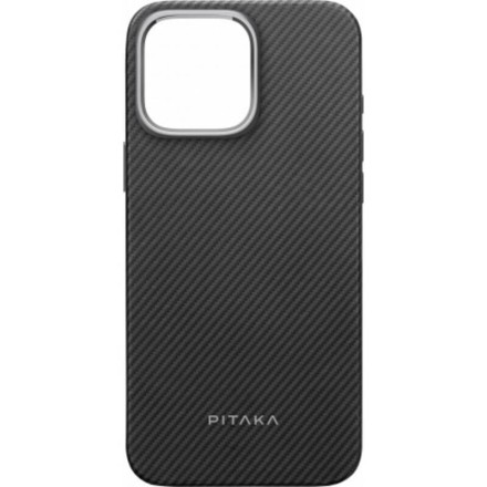Чехол для iPhone 16 Pro Pitaka Military-Grade Protective Case противоударный (черный)