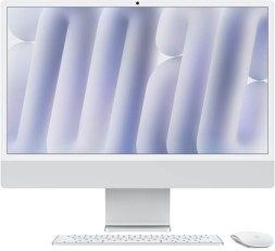 Apple iMac 24" Retina 4,5K (M4 10C CPU, 10C GPU) 24/1TB SSD, серебристый