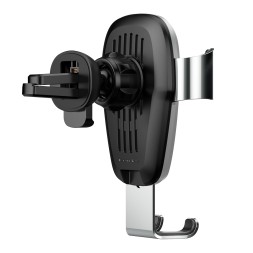 Беспроводная зарядка-автодержатель Baseus Metal Wireless Charger Gravity Car Mount