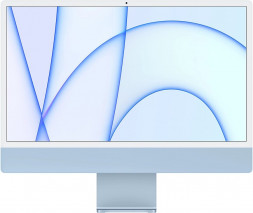 Моноблок Apple iMac 24" Retina 4,5K (M1 8C CPU, 7C GPU) 8/256GB SSD синий